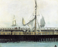 The Pier at Boulogne - 1869